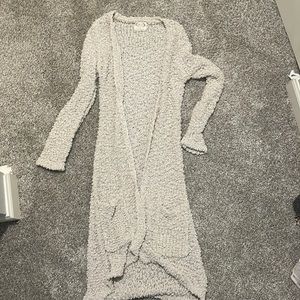 Joyfolie long cream cardigan